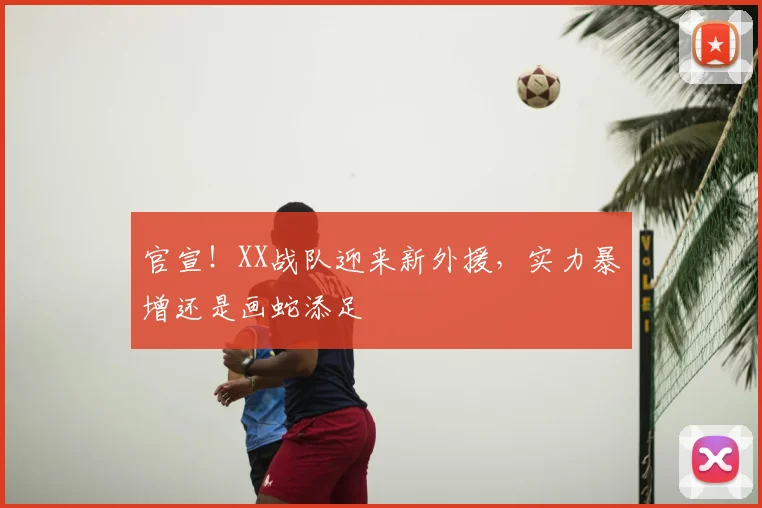 官宣！XX战队迎来新外援，实力暴增还是画蛇添足